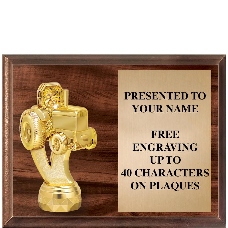 9"X7"FIGURINE HORIZONAL PLAQUE