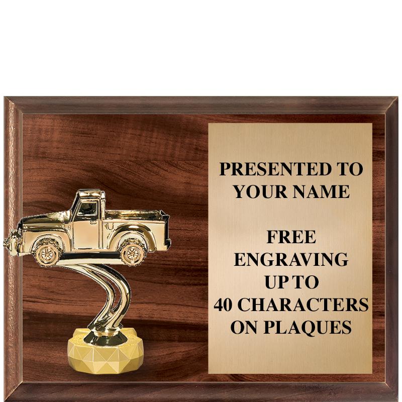 9"X7"FIGURINE HORIZONAL PLAQUE