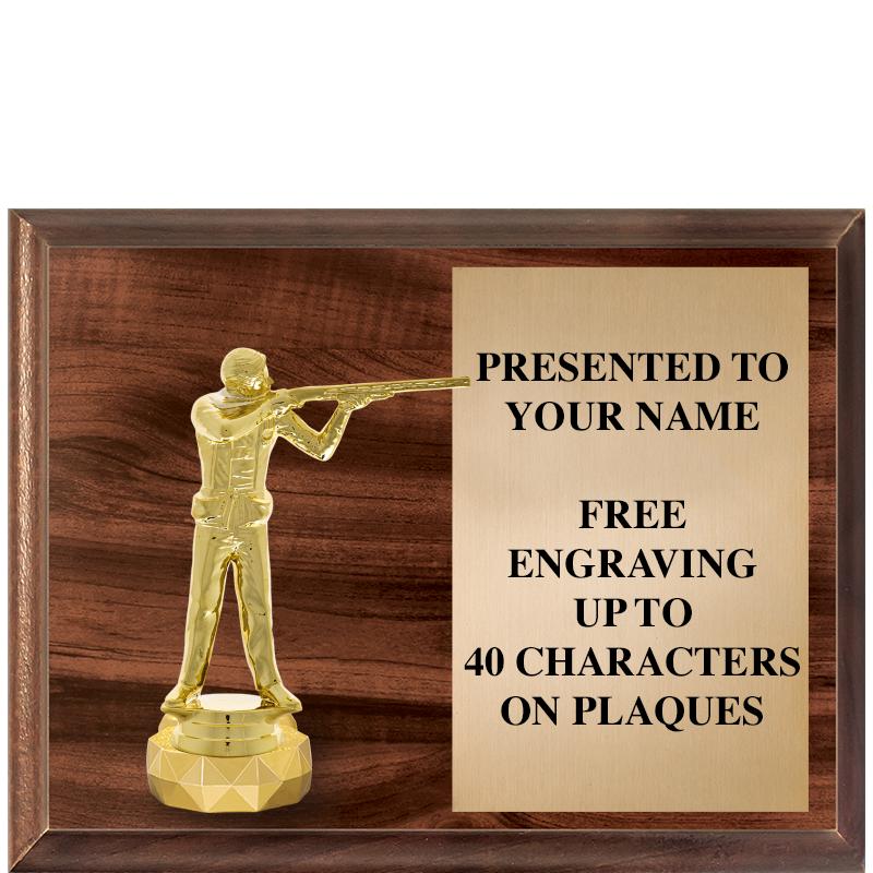 9"X7"FIGURINE HORIZONAL PLAQUE