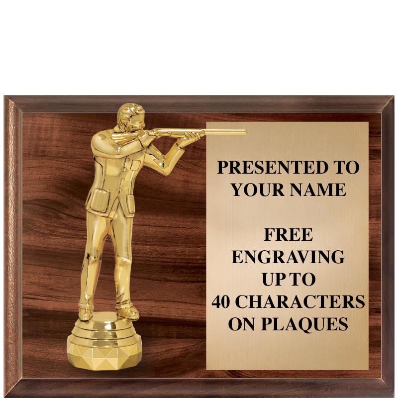 9"X7"FIGURINE HORIZONAL PLAQUE