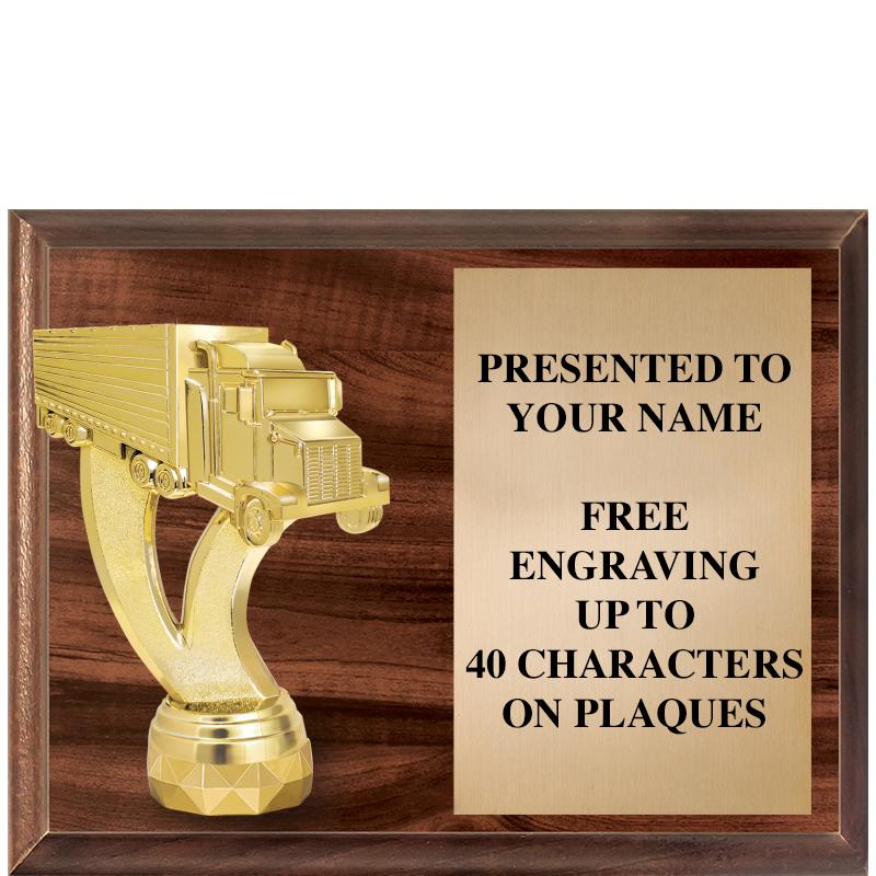 9"X7"FIGURINE HORIZONAL PLAQUE