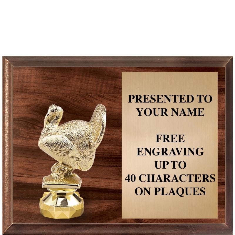 9"X7"FIGURINE HORIZONAL PLAQUE