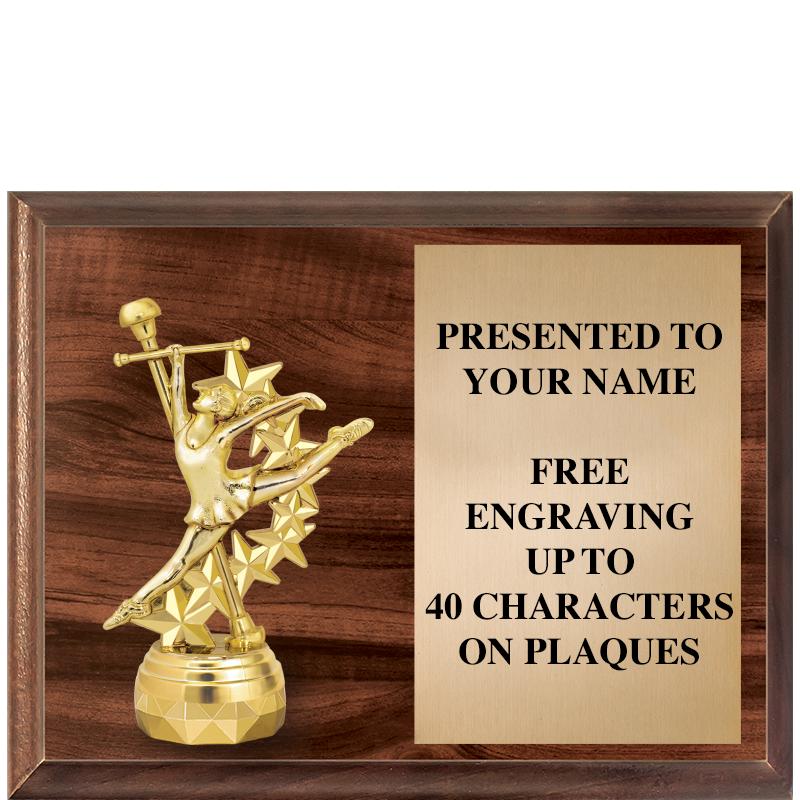 9"X7"FIGURINE HORIZONAL PLAQUE