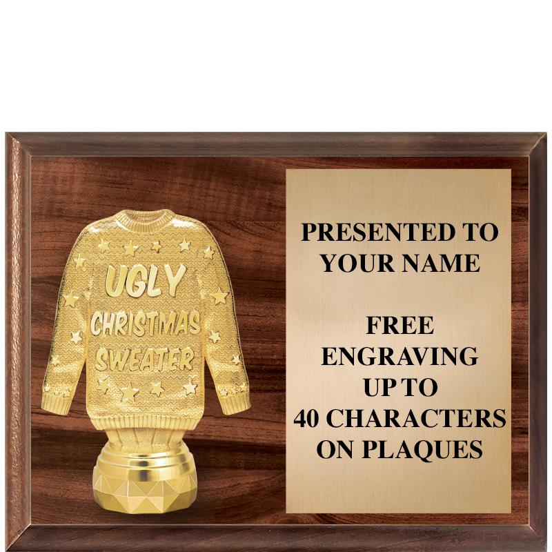 9"X7"FIGURINE HORIZONAL PLAQUE