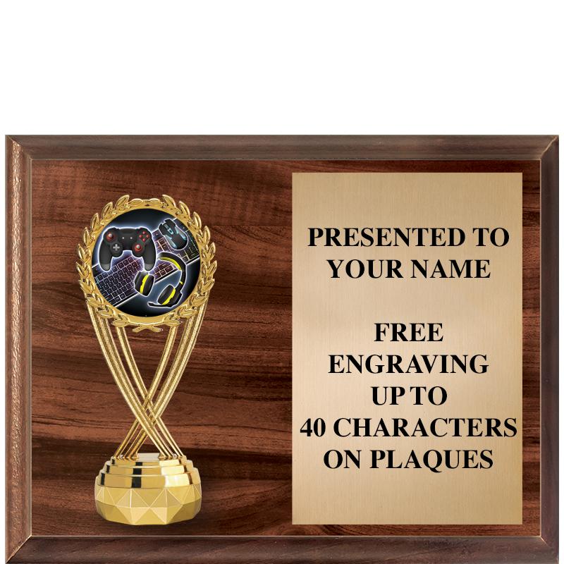 9"X7"FIGURINE HORIZONAL PLAQUE