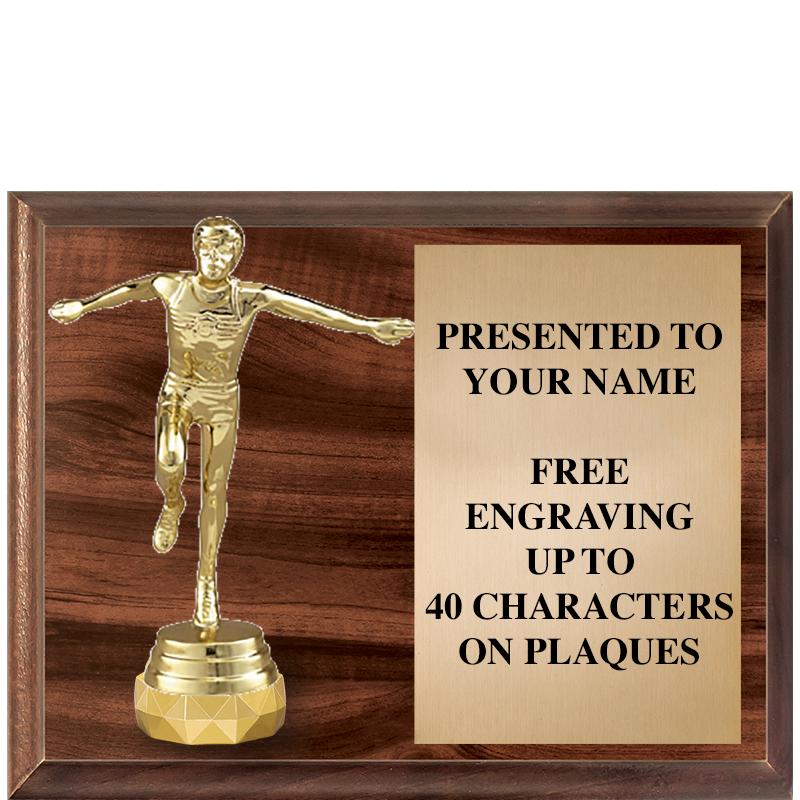 9"X7"FIGURINE HORIZONAL PLAQUE