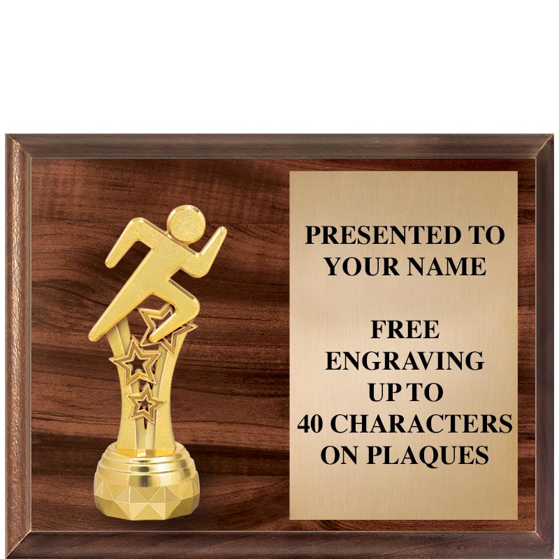 9"X7"FIGURINE HORIZONAL PLAQUE