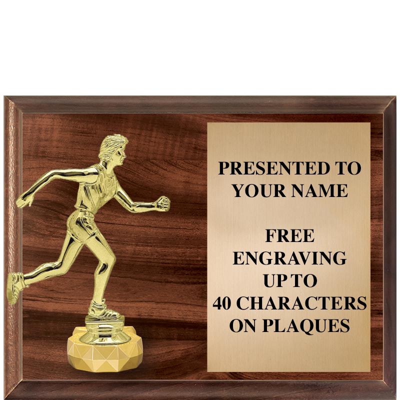 9"X7"FIGURINE HORIZONAL PLAQUE