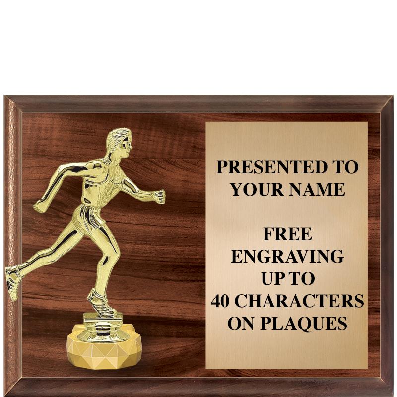 9"X7"FIGURINE HORIZONAL PLAQUE