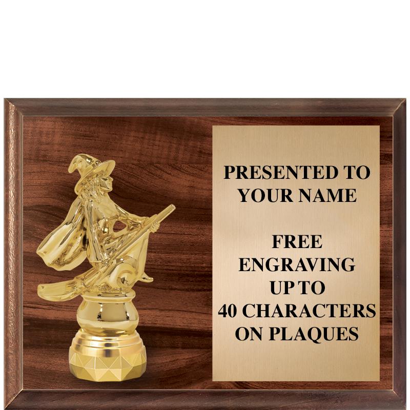 9"X7"FIGURINE HORIZONAL PLAQUE