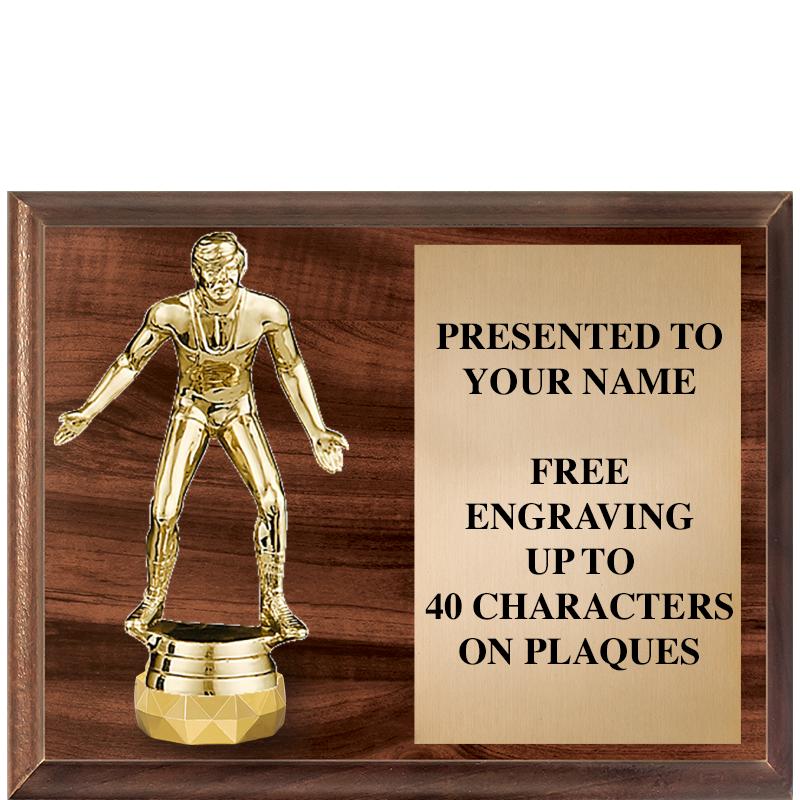 9"X7"FIGURINE HORIZONAL PLAQUE