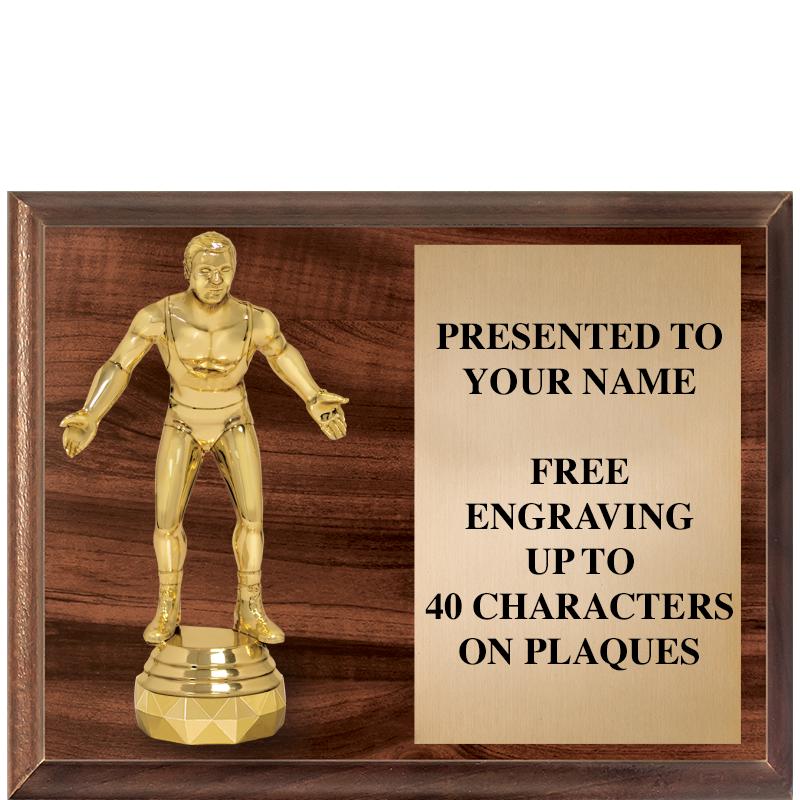 9"X7"FIGURINE HORIZONAL PLAQUE