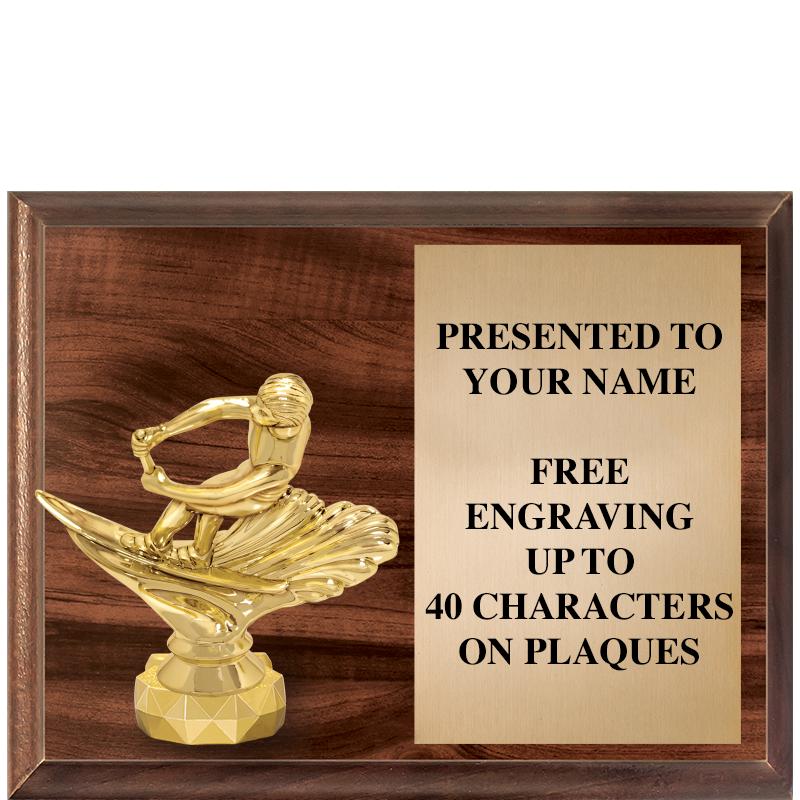 9"X7"FIGURINE HORIZONAL PLAQUE