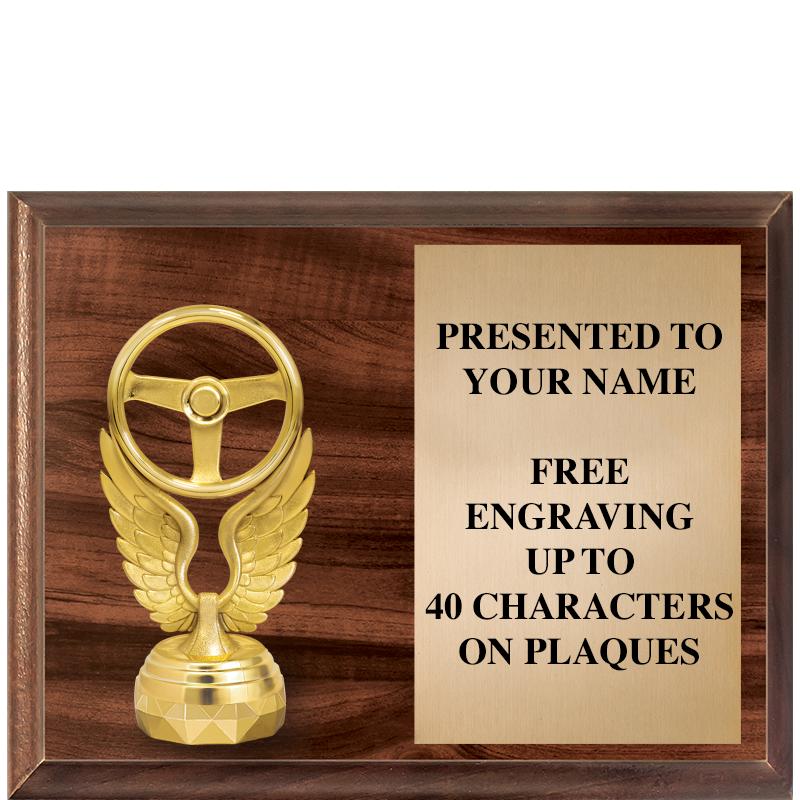 9"X7"FIGURINE HORIZONAL PLAQUE