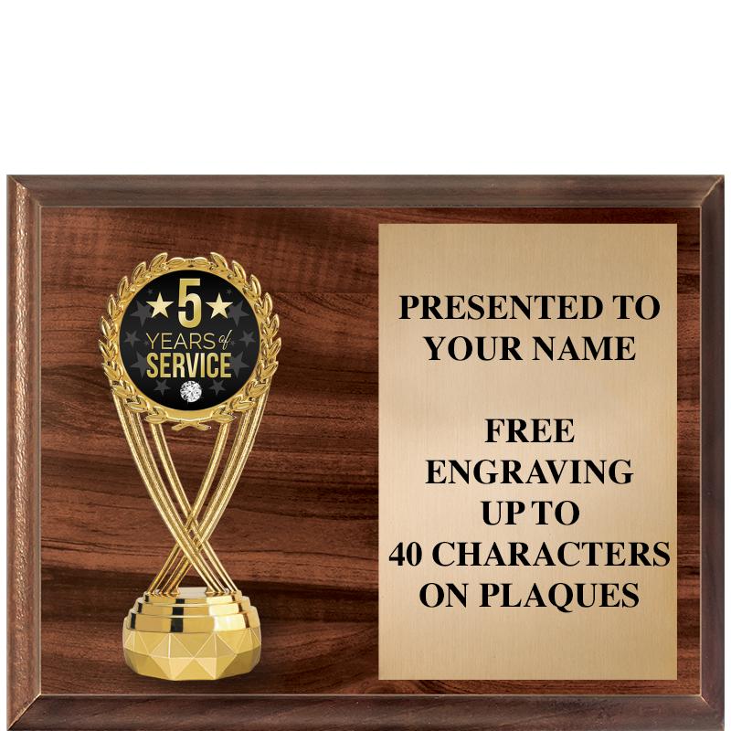 9"X7"FIGURINE HORIZONAL PLAQUE