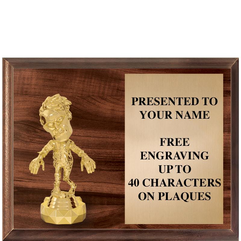 9"X7"FIGURINE HORIZONAL PLAQUE