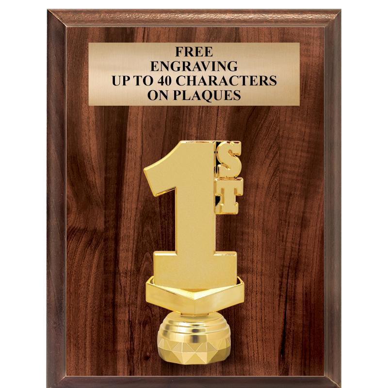 7"X9"FIGURINE VERTICAL PLAQUE