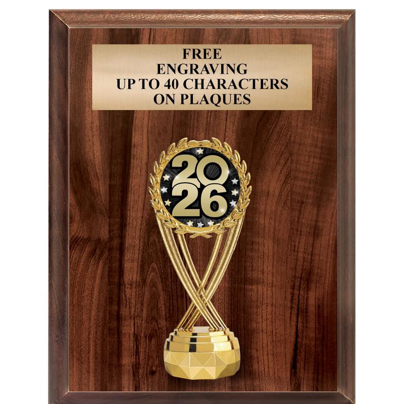 7"X9"FIGURINE VERTICAL PLAQUE