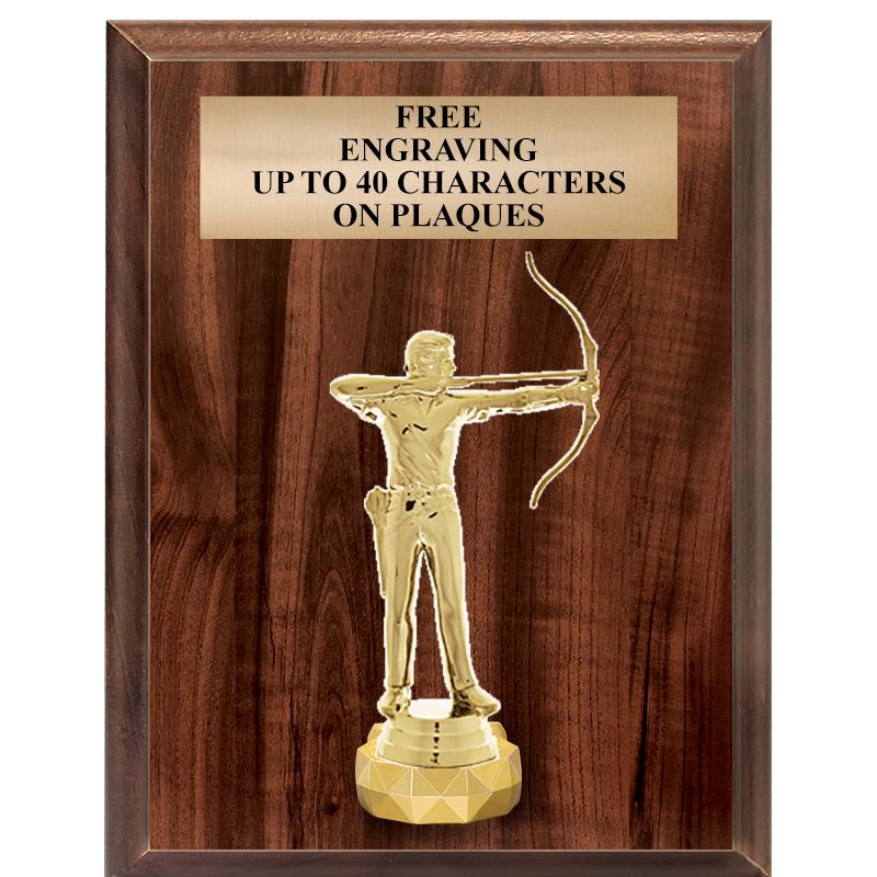 7"X9"FIGURINE VERTICAL PLAQUE