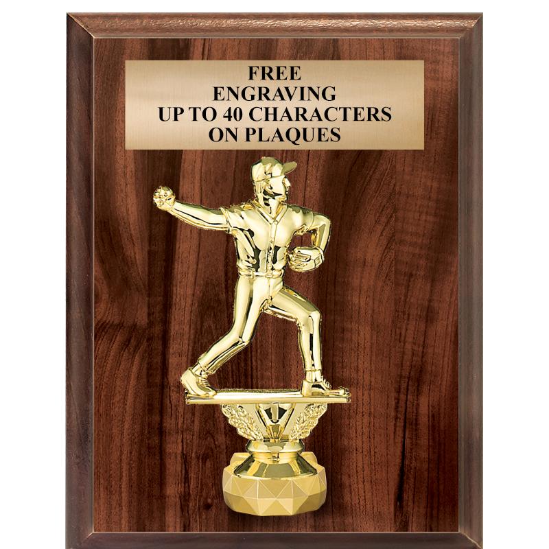 7"X9"FIGURINE VERTICAL PLAQUE