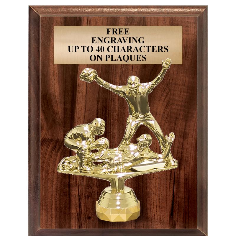 7"X9"FIGURINE VERTICAL PLAQUE