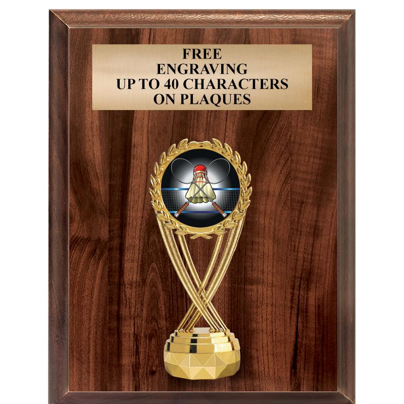 7"X9"FIGURINE VERTICAL PLAQUE
