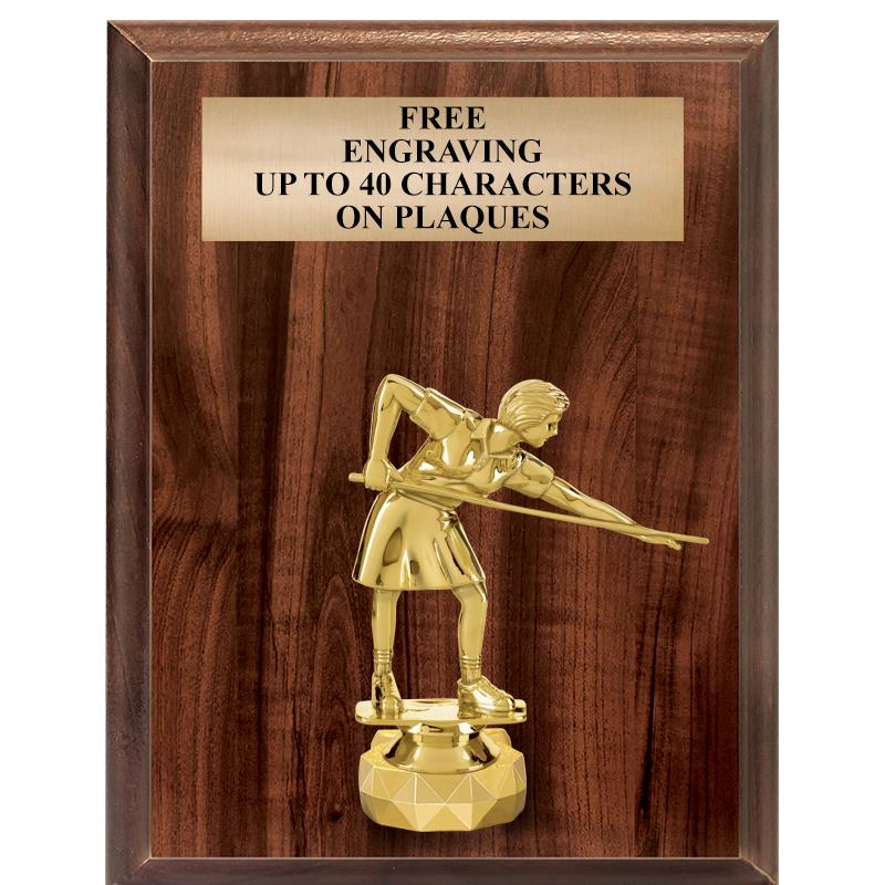 7"X9"FIGURINE VERTICAL PLAQUE