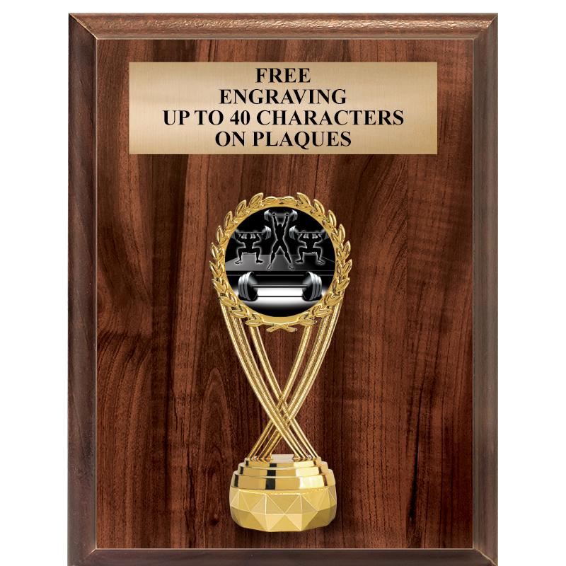 7"X9"FIGURINE VERTICAL PLAQUE