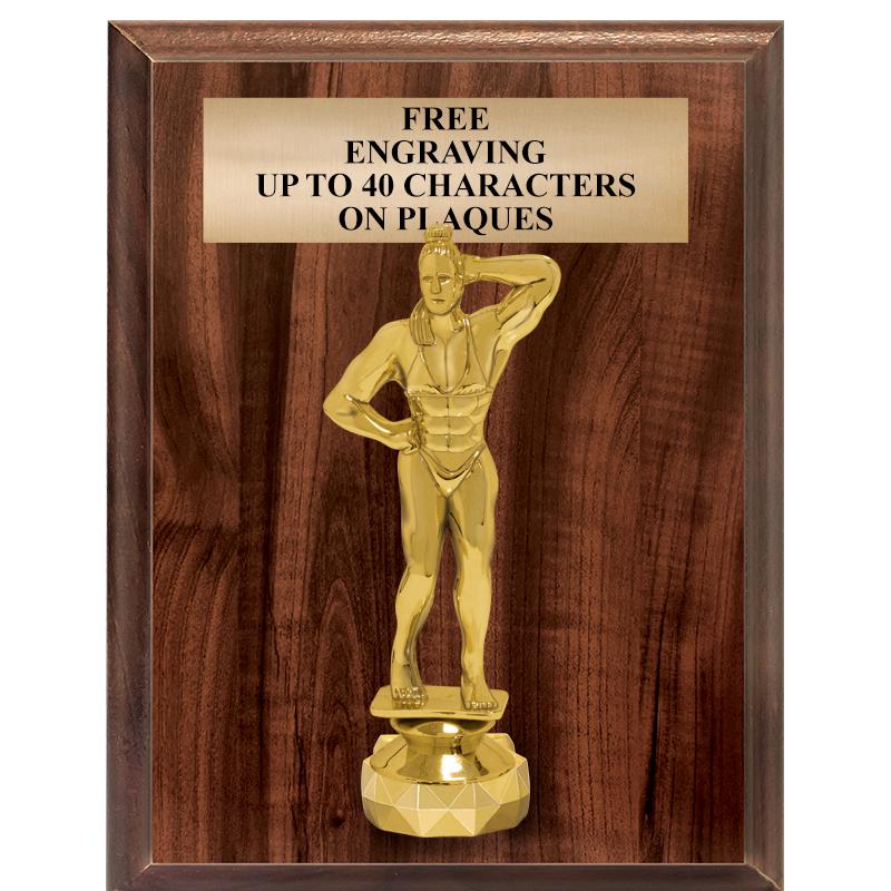 7"X9"FIGURINE VERTICAL PLAQUE