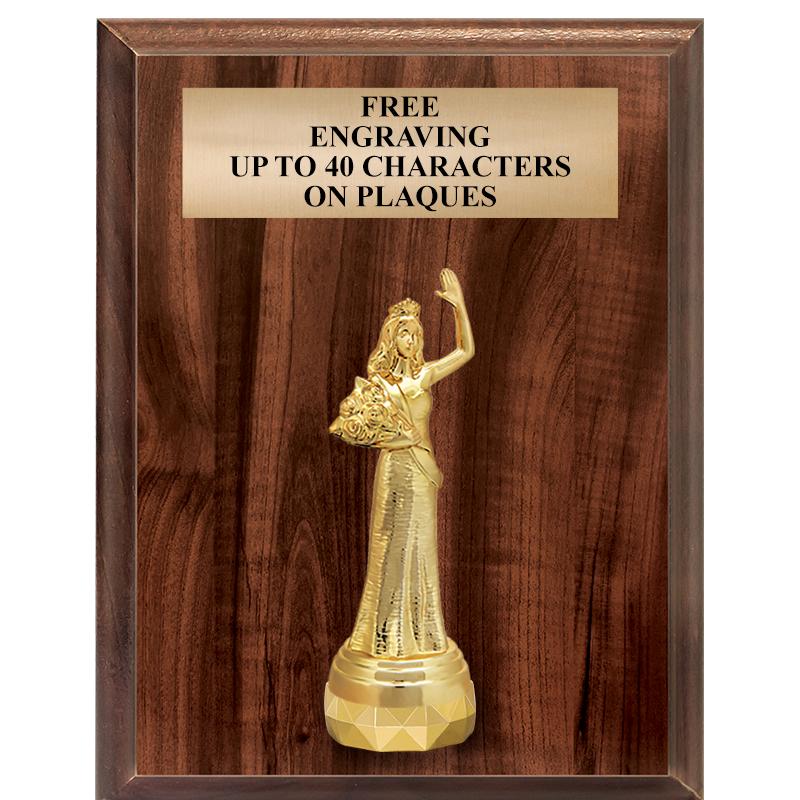 7"X9"FIGURINE VERTICAL PLAQUE