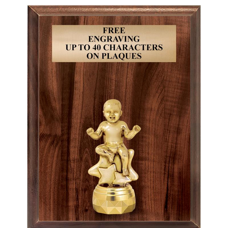 7"X9"FIGURINE VERTICAL PLAQUE