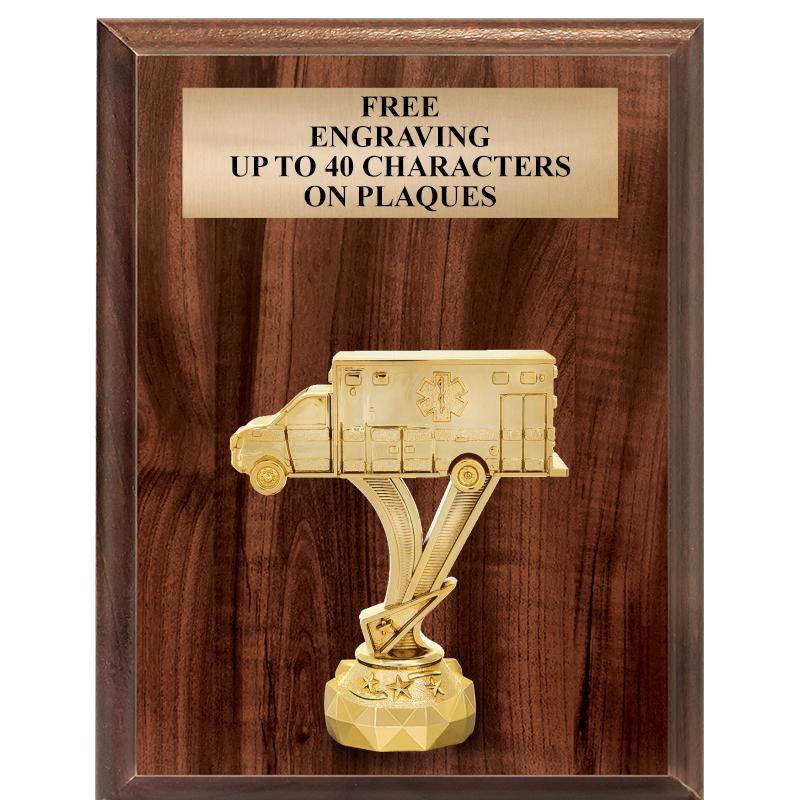 7"X9"FIGURINE VERTICAL PLAQUE