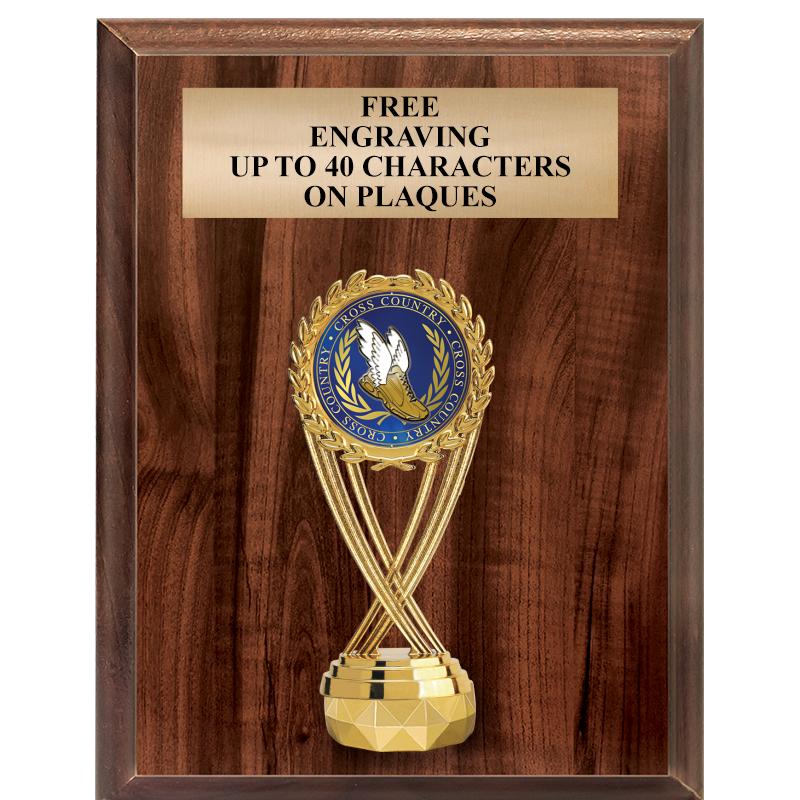 7"X9"FIGURINE VERTICAL PLAQUE