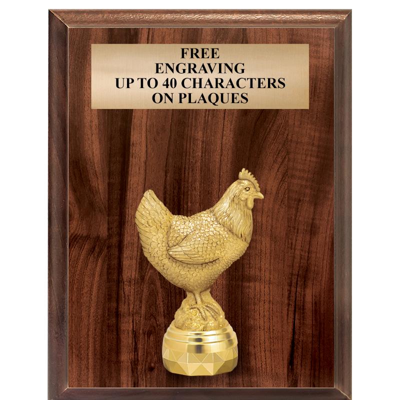 7"X9"FIGURINE VERTICAL PLAQUE