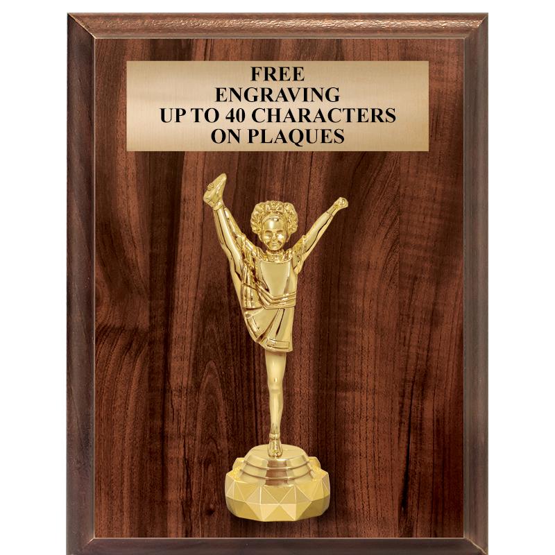 7"X9"FIGURINE VERTICAL PLAQUE