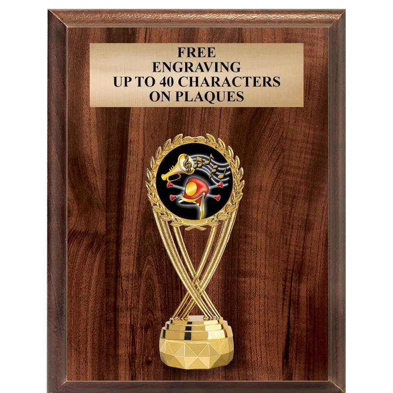 7"X9"FIGURINE VERTICAL PLAQUE