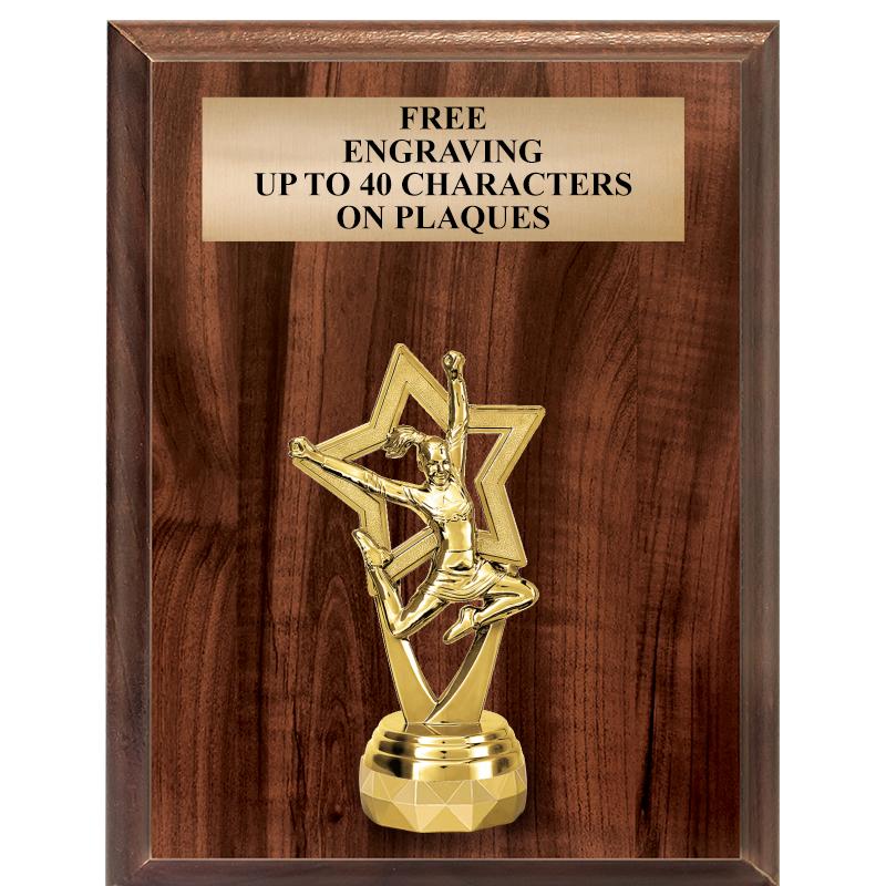 7"X9"FIGURINE VERTICAL PLAQUE