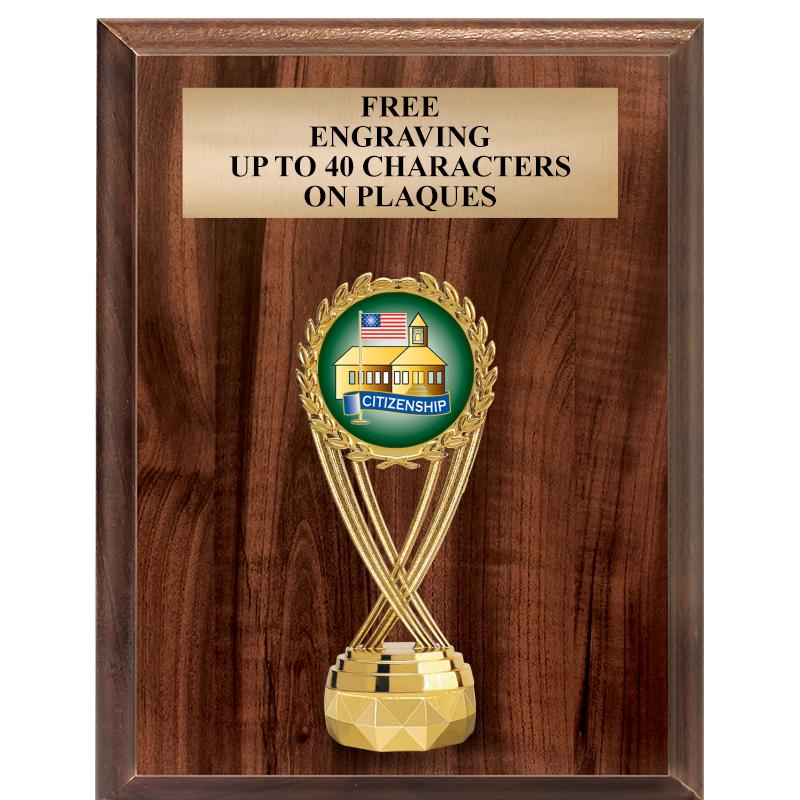 7"X9"FIGURINE VERTICAL PLAQUE