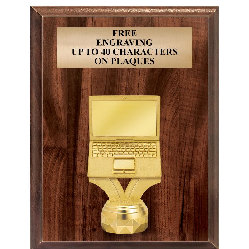 7"X9"FIGURINE VERTICAL PLAQUE