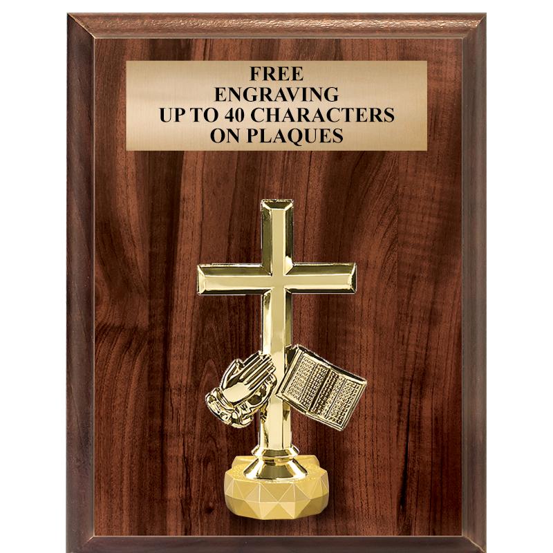 7"X9"FIGURINE VERTICAL PLAQUE