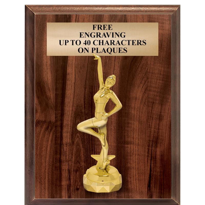 7"X9"FIGURINE VERTICAL PLAQUE