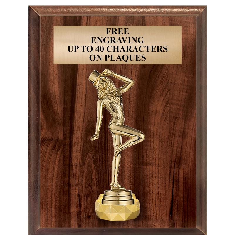 7"X9"FIGURINE VERTICAL PLAQUE