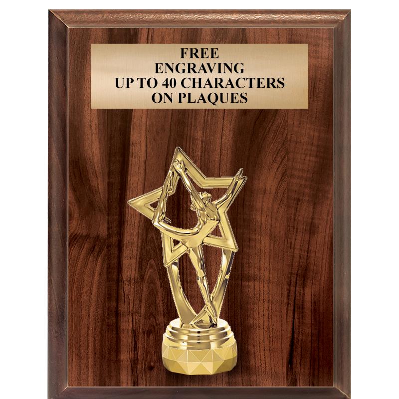 7"X9"FIGURINE VERTICAL PLAQUE