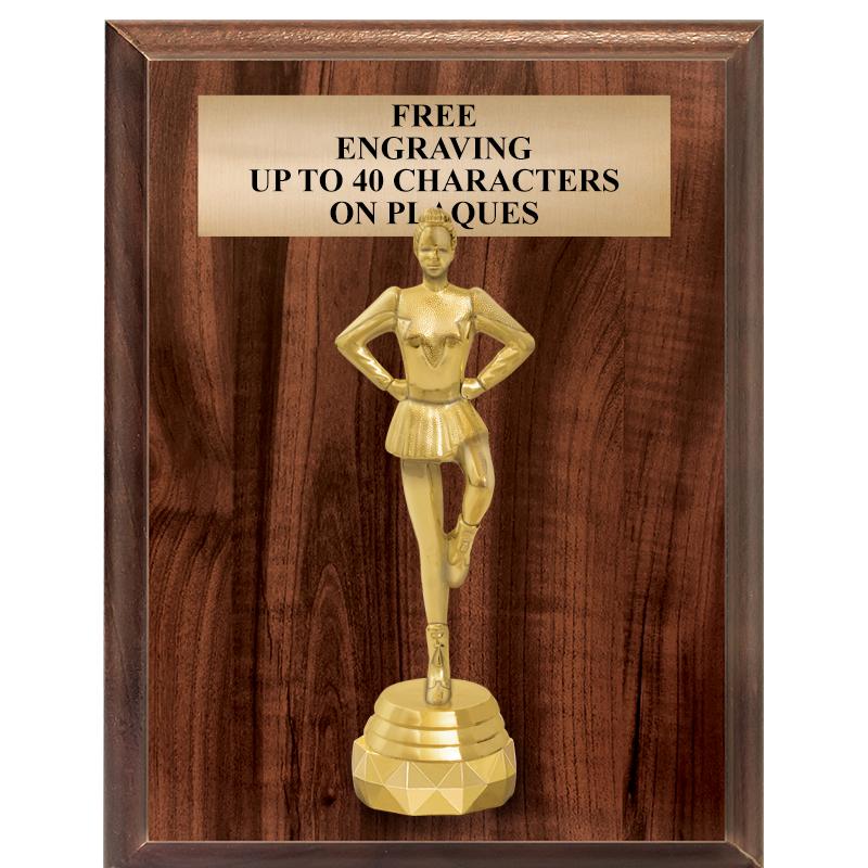 7"X9"FIGURINE VERTICAL PLAQUE