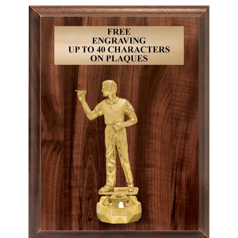 7"X9"FIGURINE VERTICAL PLAQUE