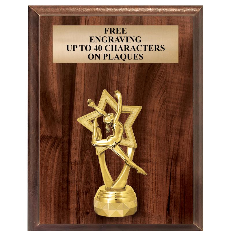 7"X9"FIGURINE VERTICAL PLAQUE