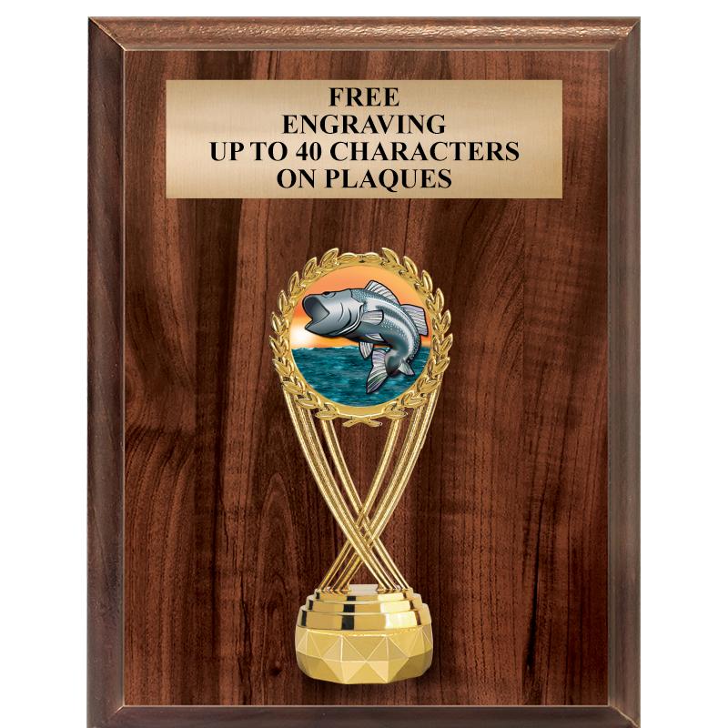 7"X9"FIGURINE VERTICAL PLAQUE