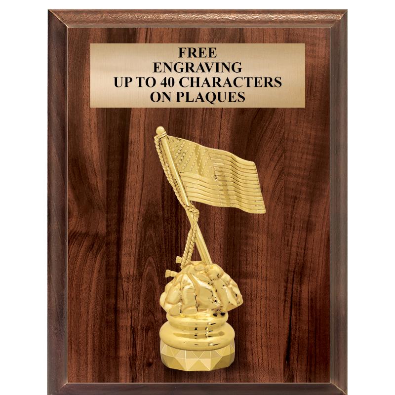 7"X9"FIGURINE VERTICAL PLAQUE