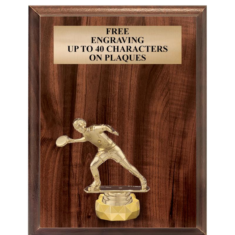 7"X9"FIGURINE VERTICAL PLAQUE