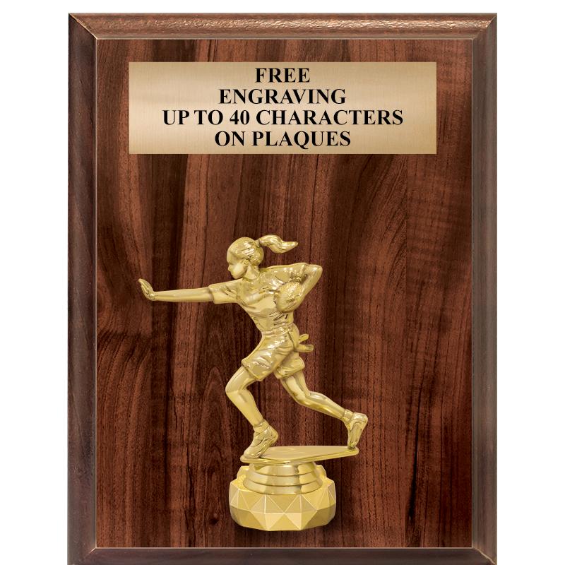 7"X9"FIGURINE VERTICAL PLAQUE